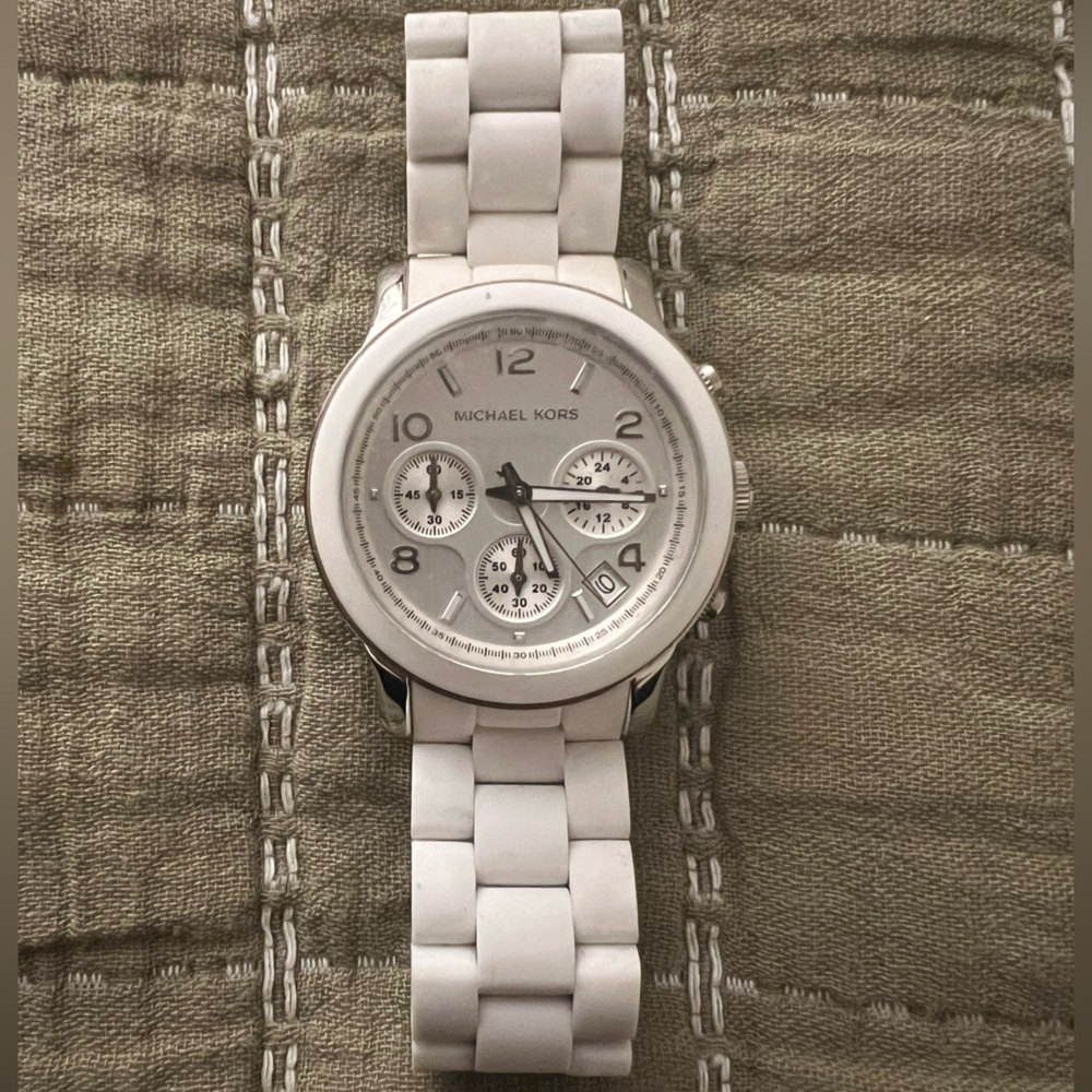 Michael Kors White Women Watch